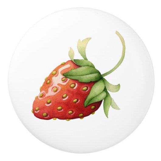 Aardbei Keuken Lade Knop - SRF (Voorkant)