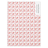 Aardbei Keuken Zomer Landhuis Tafelkleed (Voorkant)