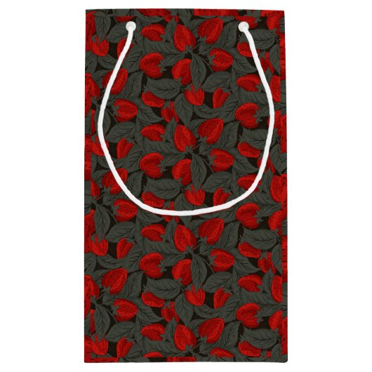 Aardbei Klein Cadeauzakje (Achterkant)