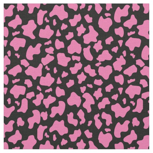 Aardbei Koe print, aangepaste achtergrond en groot Stof (Close Up)