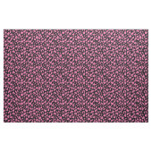 Aardbei Koe print, aangepaste achtergrond en groot Stof (Fat Quarter)