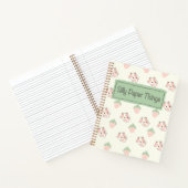 Aardbei Koeien Notitieboek (Binnen)