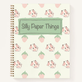 Aardbei Koeien Notitieboek