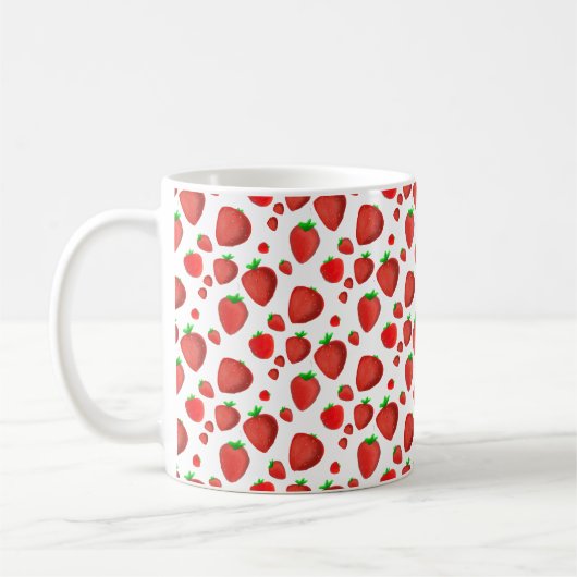 Aardbei  koffiemok (Links)
