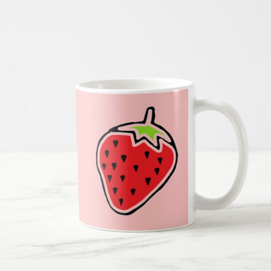 Aardbei Koffiemok (Rechts)
