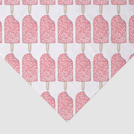 Aardbei Korstaart Eclair Popsifiek Papier (Detail)