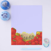 Aardbei  krat Art Flyer (Enkel)