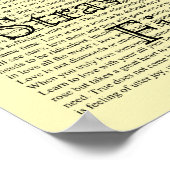 Aardbei — Kunstafdrukken Poster (Hoek)