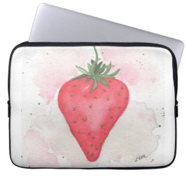 Aardbei Laptop Sleeve