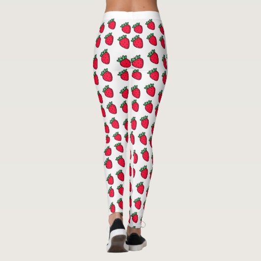 Aardbei Leggings (Achterkant)
