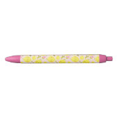 Aardbei Lemon Pink Zwarte Inkt Pen (Voorkant)