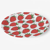 Aardbei | Leuke fruit-thema party decor Papieren Bordje (Gekanteld)