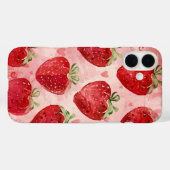Aardbei Liefde Case-Mate iPhone Case (Achterkant (horizontaal))