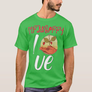 Aardbei-liefde Farmer Greengrocer T-shirt