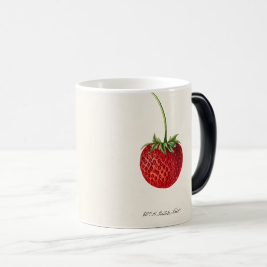  aardbei magische mok (Voorkant rechts)