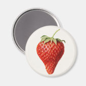  aardbei magneet (Voorkant / Achterkant)