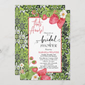 aardbei mandala Dat is Amore Vrijgezellenfeest Kaart (Voorkant / Achterkant)