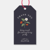 Aardbei marine dank u Gift Label Cadeaulabel (Voorkant)