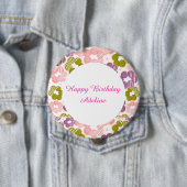 Aardbei, Matcha, Chocolade en Ube Mochi Donuts Ronde Button 4,0 Cm (In situ)