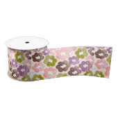 Aardbei, Matcha, Chocolade en Ube Mochi Donuts Satijnen Lint (Spoel)