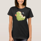 Aardbei Matcha Dinosaur T-shirt (Voorkant)