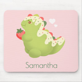 Aardbei Matcha Dinosaurus  Muismat