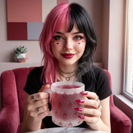 Aardbei Matglas Koffiemok