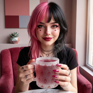 Aardbei Matglas Koffiemok