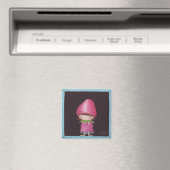 aardbei meisje magneet (Insitu (Vaatwasser))