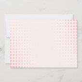 Aardbei Meisje Roze Verjaardag Foto Berry Much Bedankkaart (Achterkant)