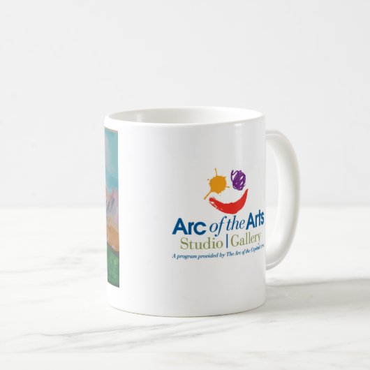 Aardbei Melkkoe door Stephen R. Koffiemok (Voorkant rechts)