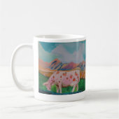 Aardbei Melkkoe door Stephen R. Koffiemok (Links)