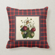  aardbei met Fraser Tartan Border