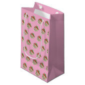 Aardbei met witte chocolade klein cadeauzakje (Voorkant Gekanteld)