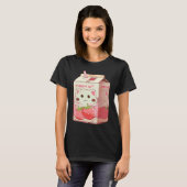 Aardbei Milkshake Kat 2 T-shirt (Voorkant volledig)