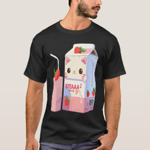 Aardbei Milkshake Kat 3 T-shirt