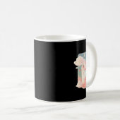 Aardbei Milkshake Kawaii Lofi Cute Pastel Koffiemok (Voorkant rechts)