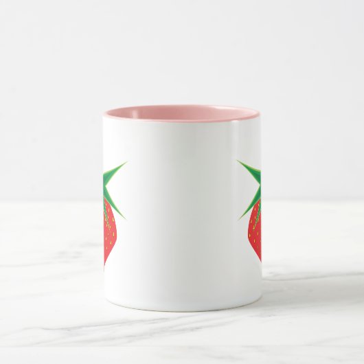 Aardbei Mok Roze (Midden)