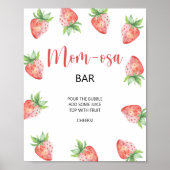 Aardbei \ Mom-osa bar Poster (Voorkant)
