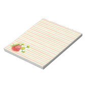 Aardbei Notitieblok (Linkerzijde)