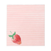 Aardbei Notitieblok (Voorkant)