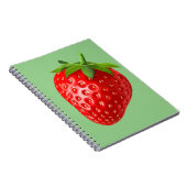 Aardbei Notitieboek (Rechterzijde)