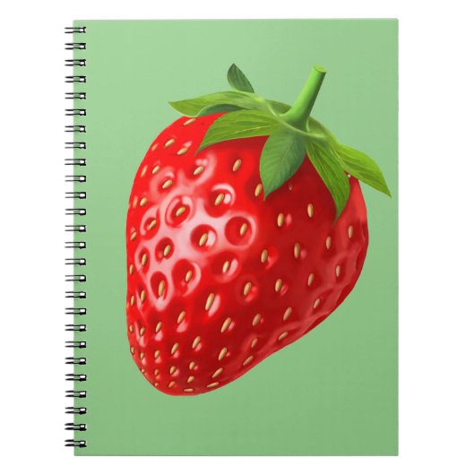 Aardbei Notitieboek (Voorkant)