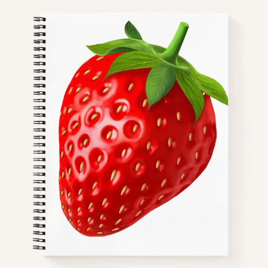 Aardbei Notitieboek (Voorkant)