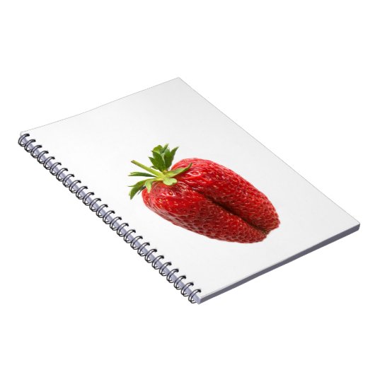 Aardbei Notitieboek (Rechterzijde)