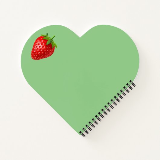 Aardbei Notitieboek (Achterkant)