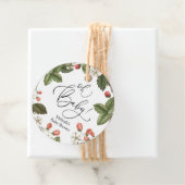 Aardbei Oh Baby Favor Bedankjes Labels (In situ)