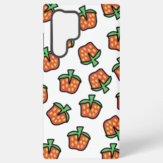 Aardbei ontwerp telefoonhoes samsung galaxy hoesje