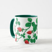 Aardbei op de Mok voor wijnstokken (Voorkant links)