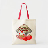 Aardbei Overdrive Tote Bag (Voorkant)